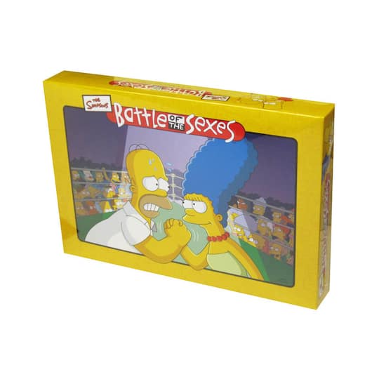 University Games Battle of the Sexes - The Simpsons Edition Board Game, One Size, Multi